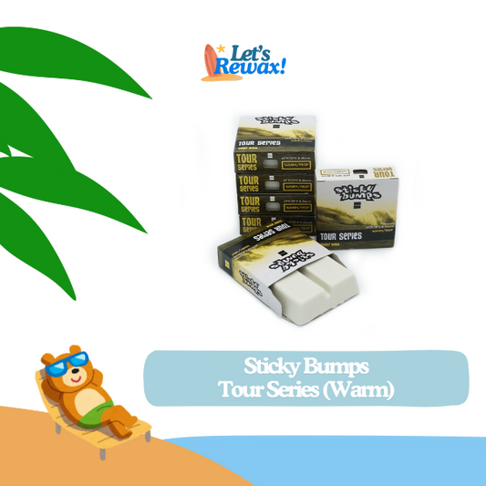 Sticky Bumps Tour Series Warm Surf Wax (3X Sticky)